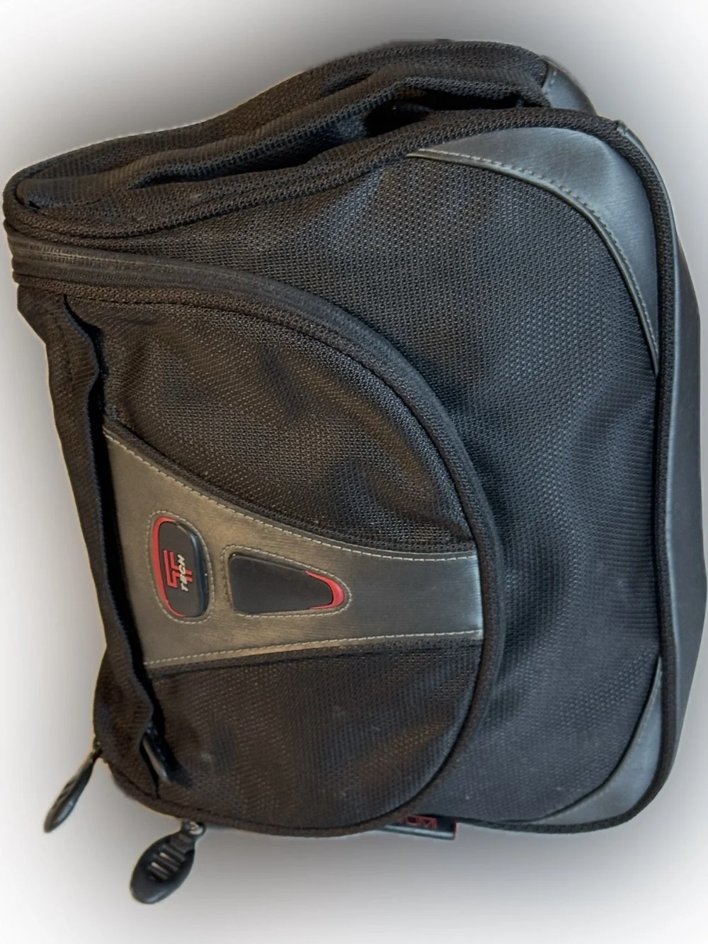 TUMI T-Tech Hanging Travel Toiletry Bag Black Organizer Zip Case